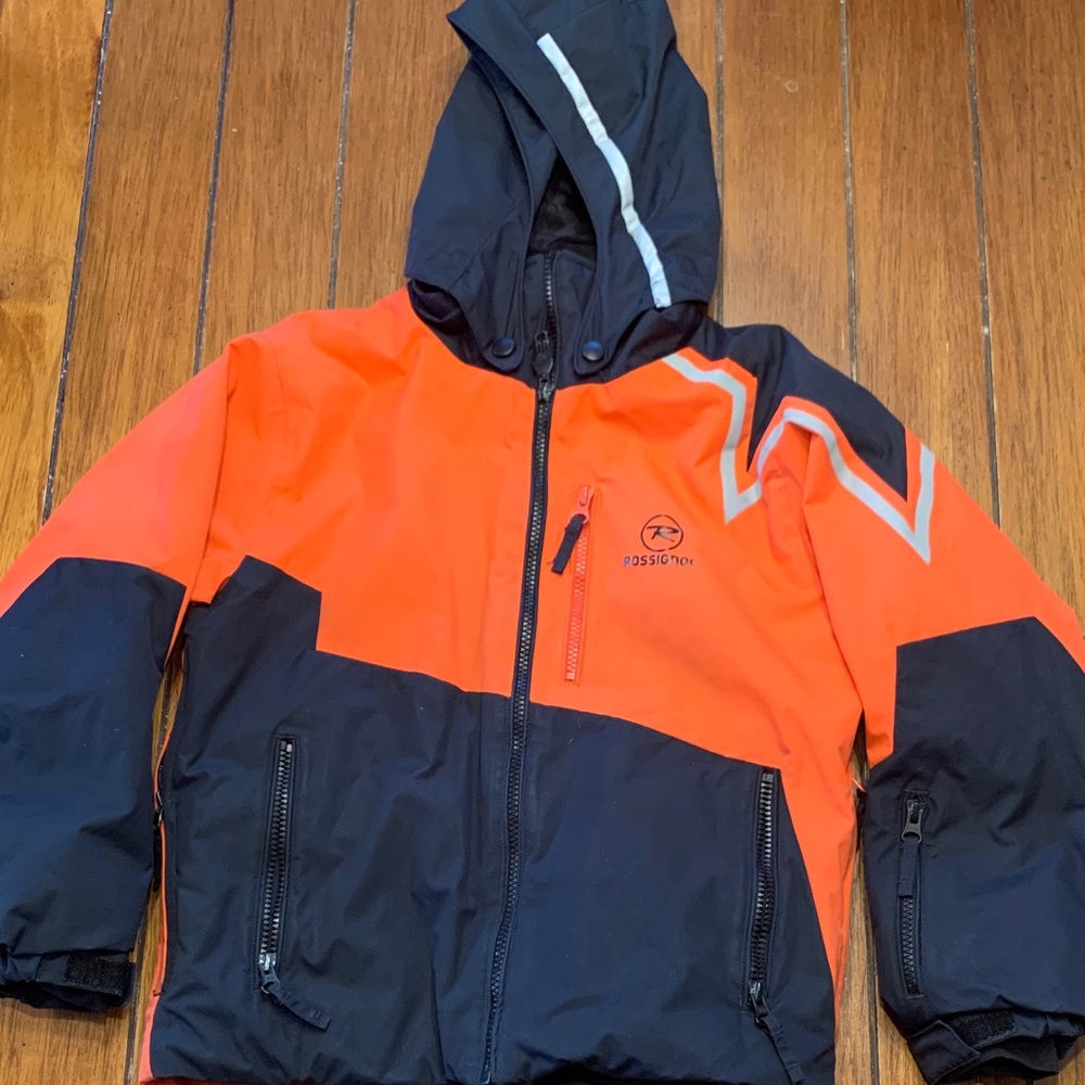 Youth size 10 Rossignol Black and Red Jacket